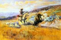 meat for wagons 1925 Charles Marion Russell